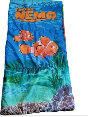 VTG Finding Nemo Playhut Disney Sleeping Bag Y2K
